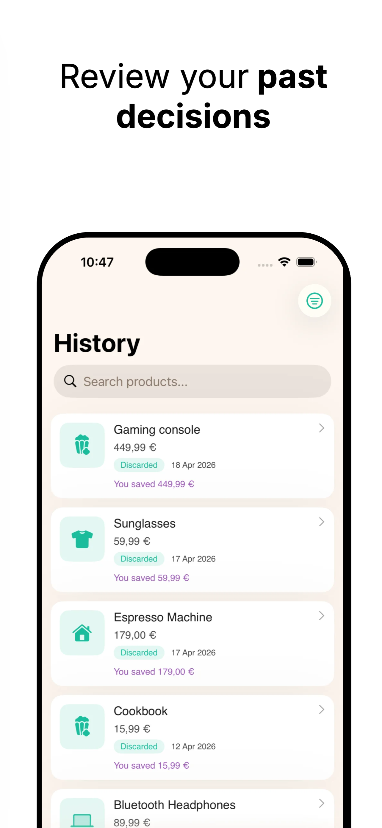 CoolDown: Mindful Spending Tracker gallery image