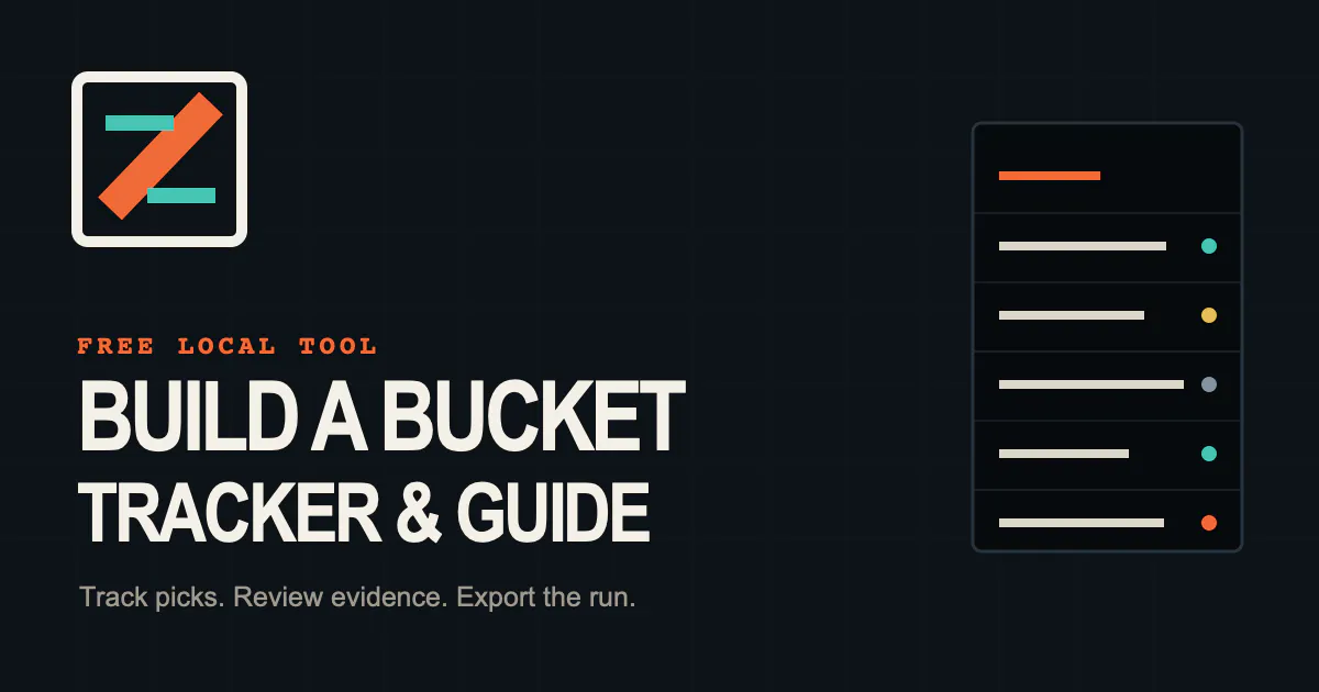 Build-A-Bucket Guide gallery image