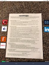 Augmented Reality Resume gallery image