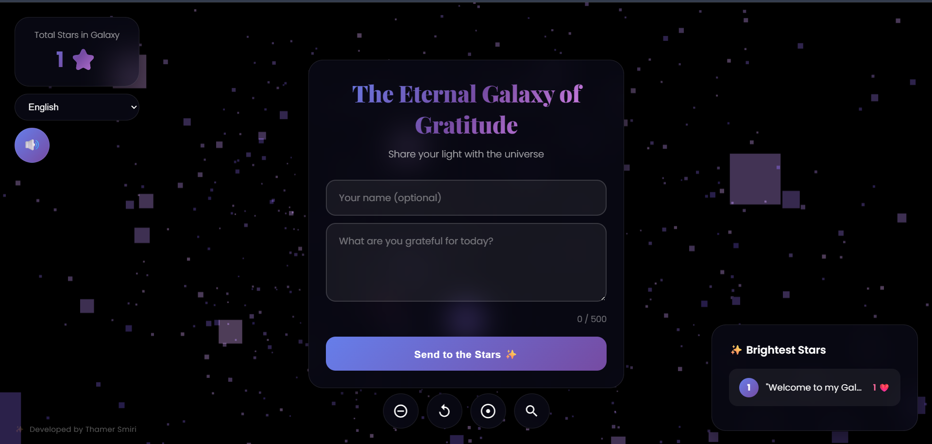 The Eternal Galaxy of Gratitude - Screenshot 2 showing product features and functionality