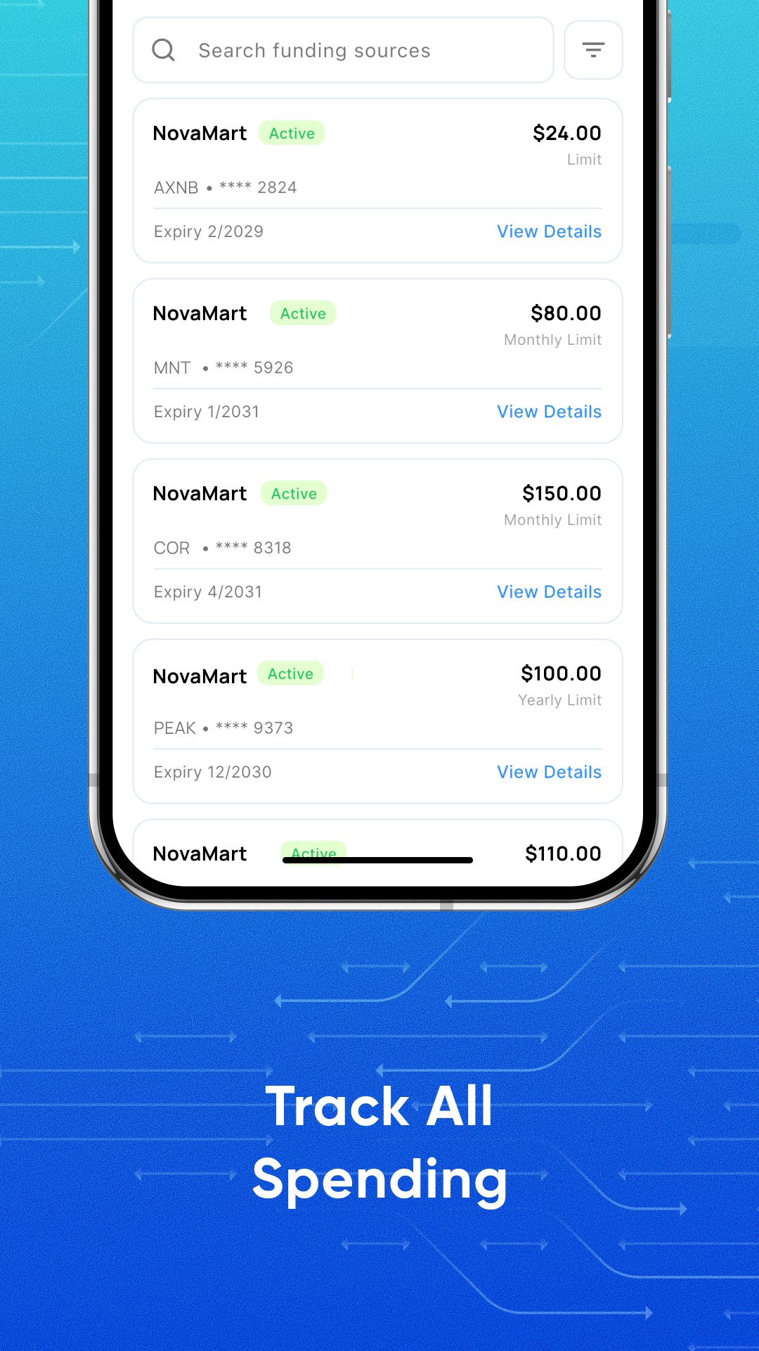 Média Carte virtuelle intelligente pour le contrôle des dépenses - Émettre des cartes virtuelles instantanément et gérer les dépenses facilement 5