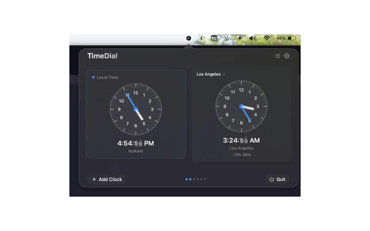 TimeDial - Main product screenshot demonstrating key features and user interface