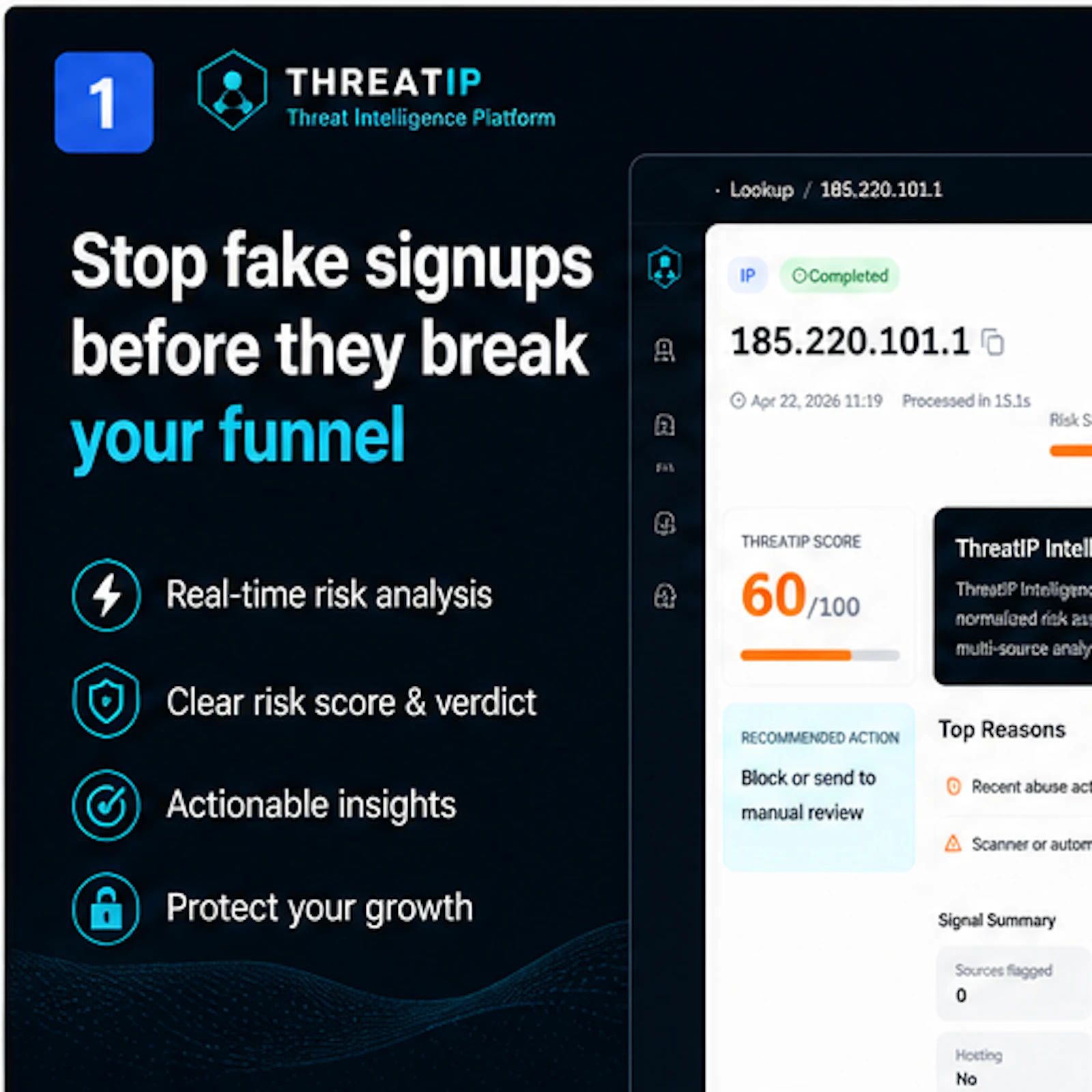 ThreatIP screenshot 2