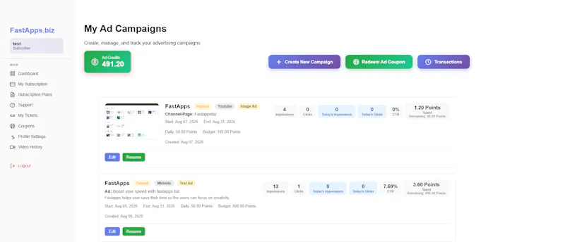 FastApps.biz screenshot 2