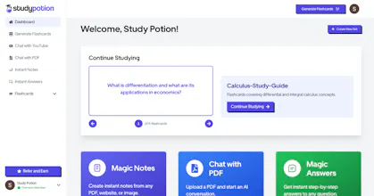 Study Potion AI gallery image