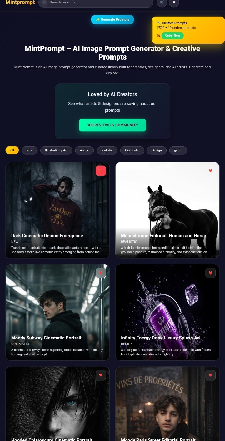 MintPrompt gallery image