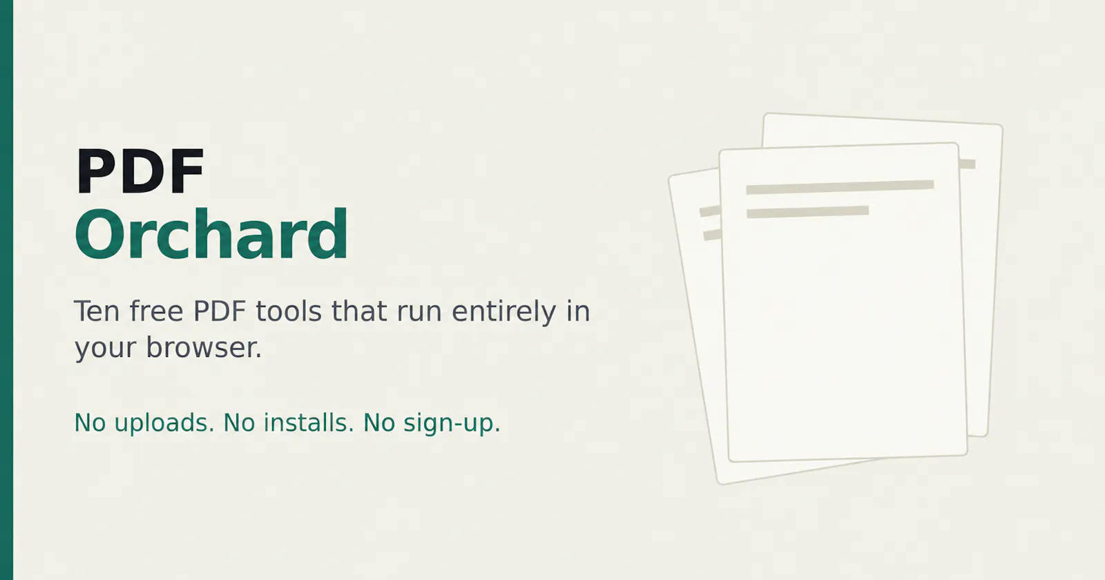 PDFOrchard screenshot 1