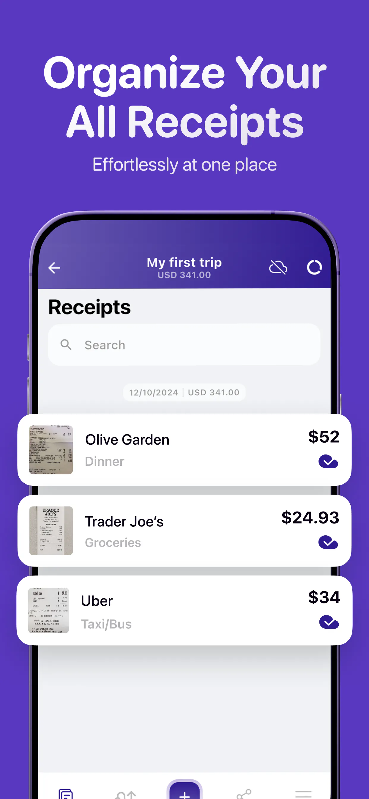 Smart Receipts 截图 3