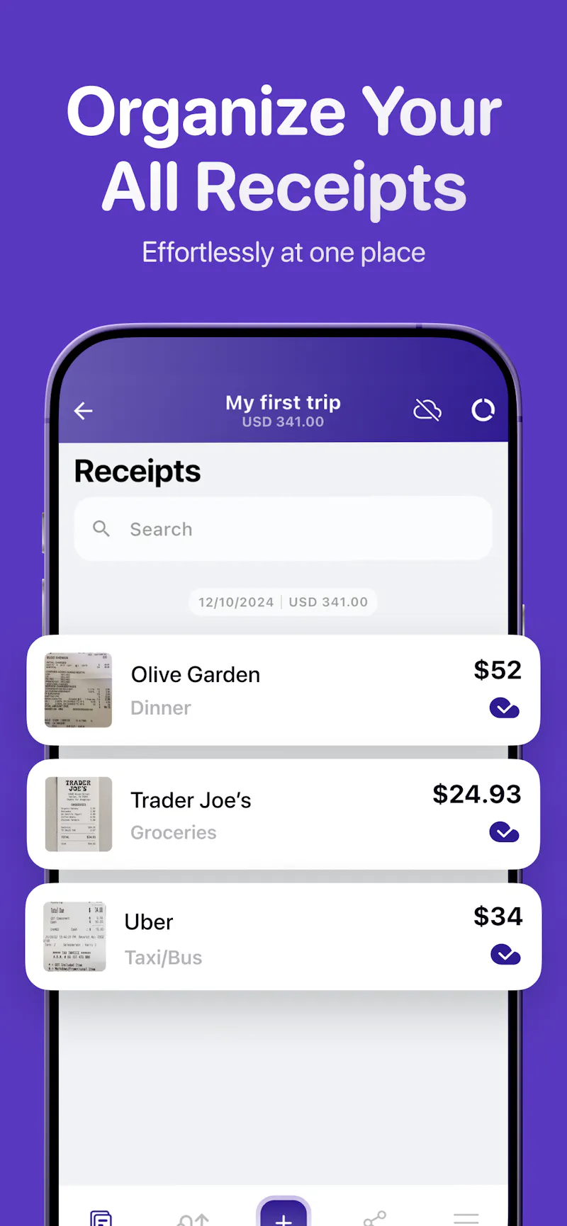Smart Receipts screenshot 3