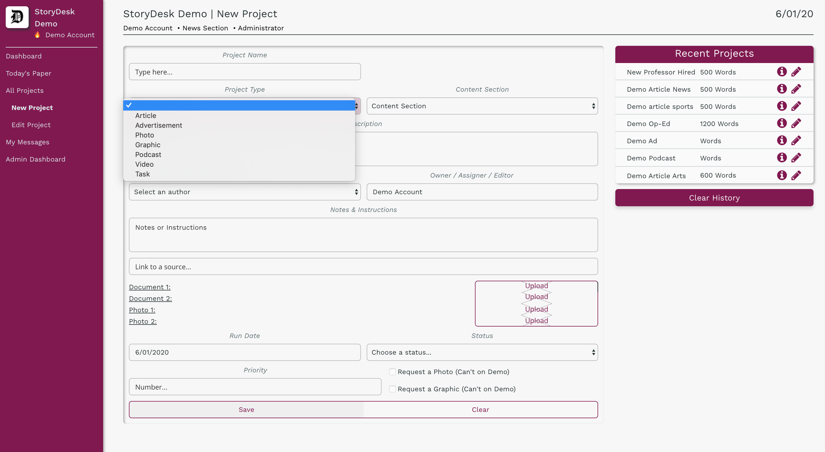 StoryDesk gallery image