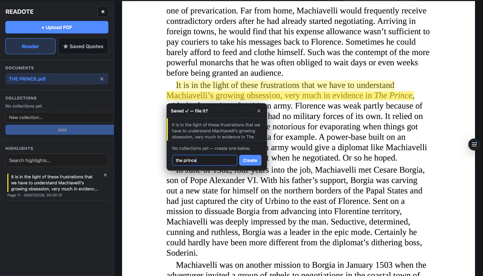 READOTE screenshot 2