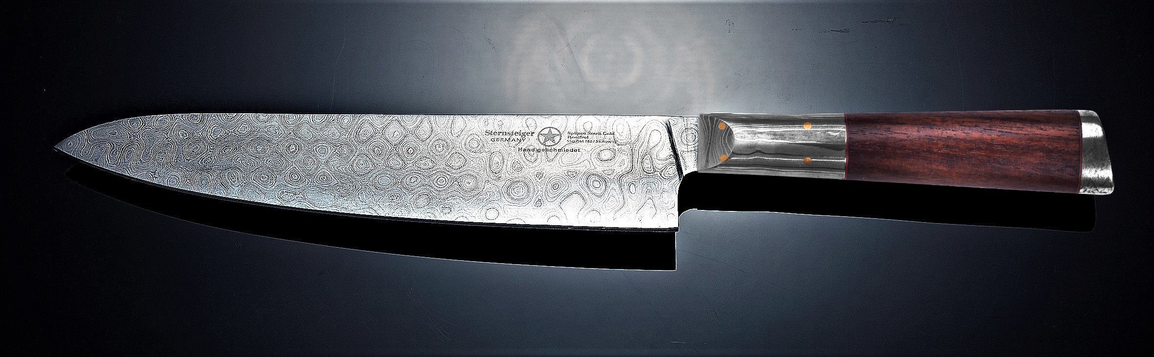 Marcus Aurelius Damasco Knife Series - Serie di coltelli Damasco a mano commerciale. media 10