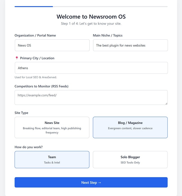 Newsroom OS AI gallery image