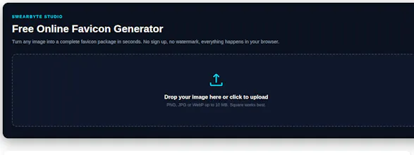 SwearByte Favicon Generator gallery image