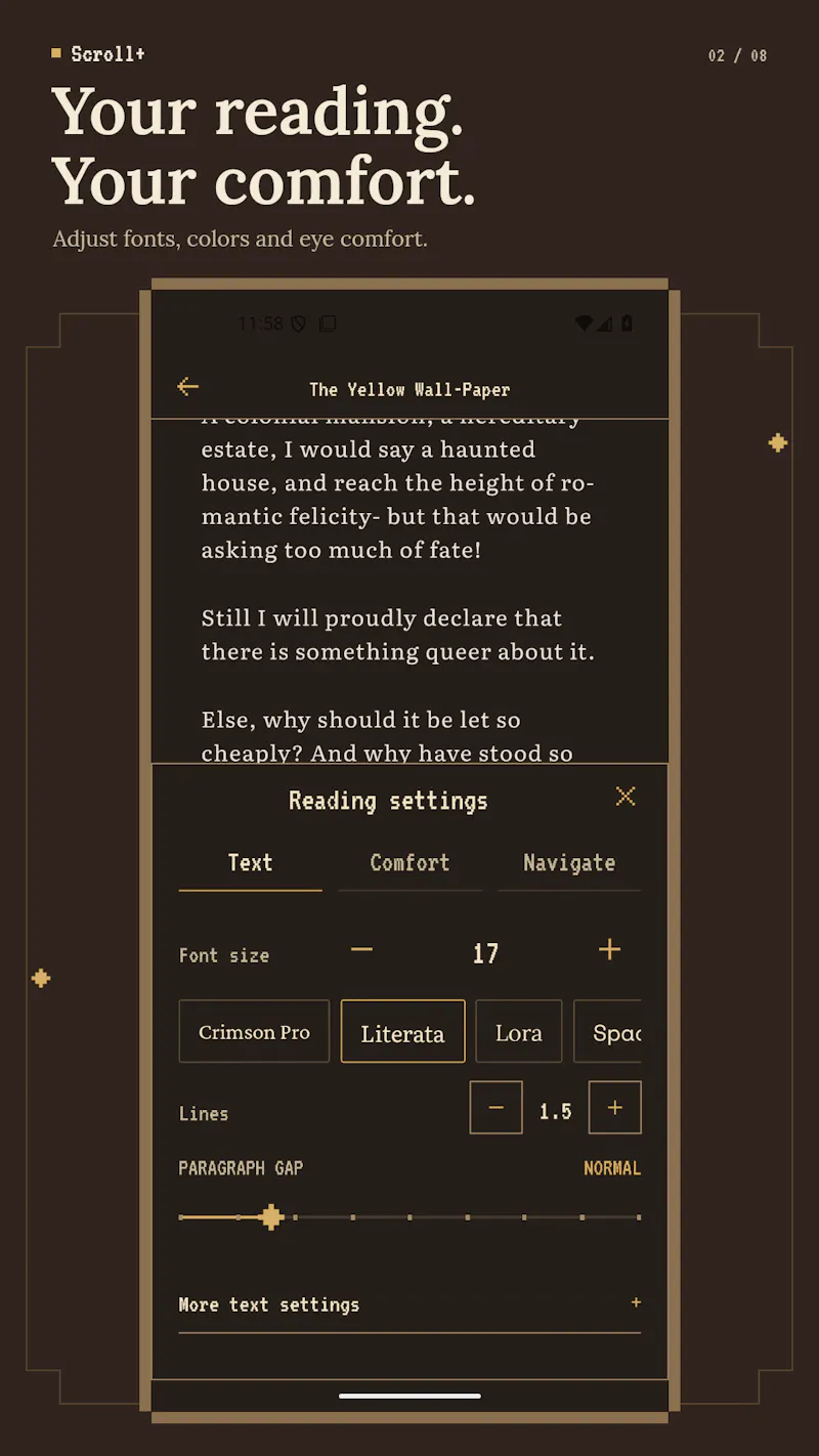 Scroll+ screenshot 2