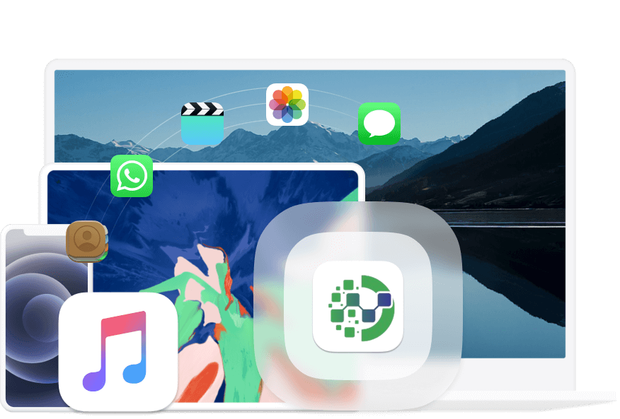 وسائط نقل iOS - نقل أي بيانات بين أجهزة iPhone/iPad/iPod 1