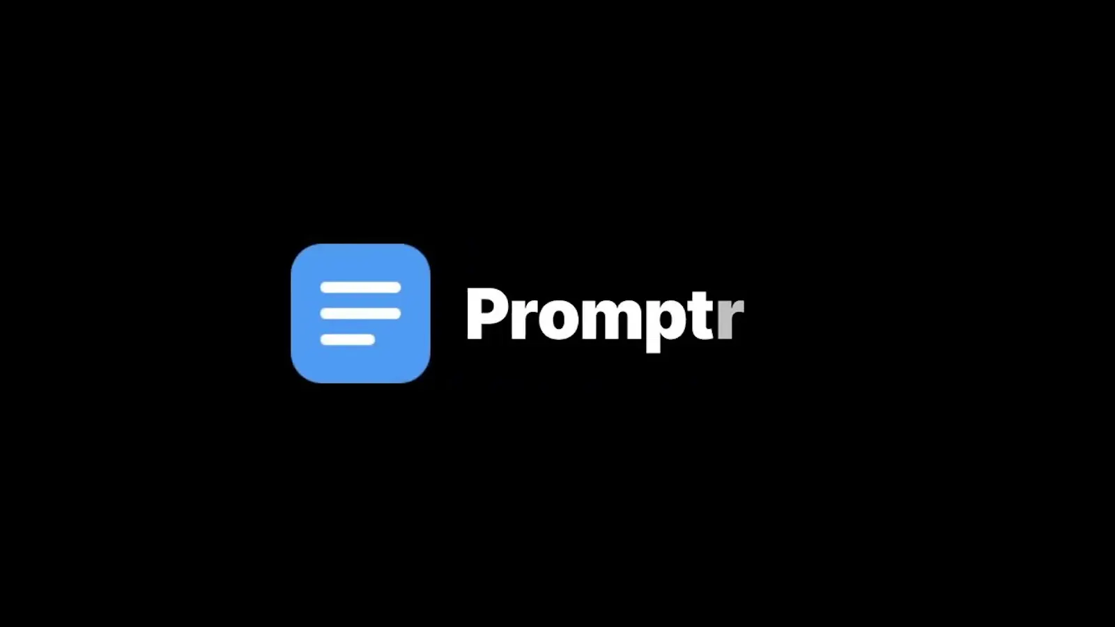 Promptr  screenshot 1 (video preview)