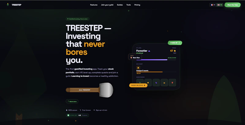 TREESTEP screenshot 1