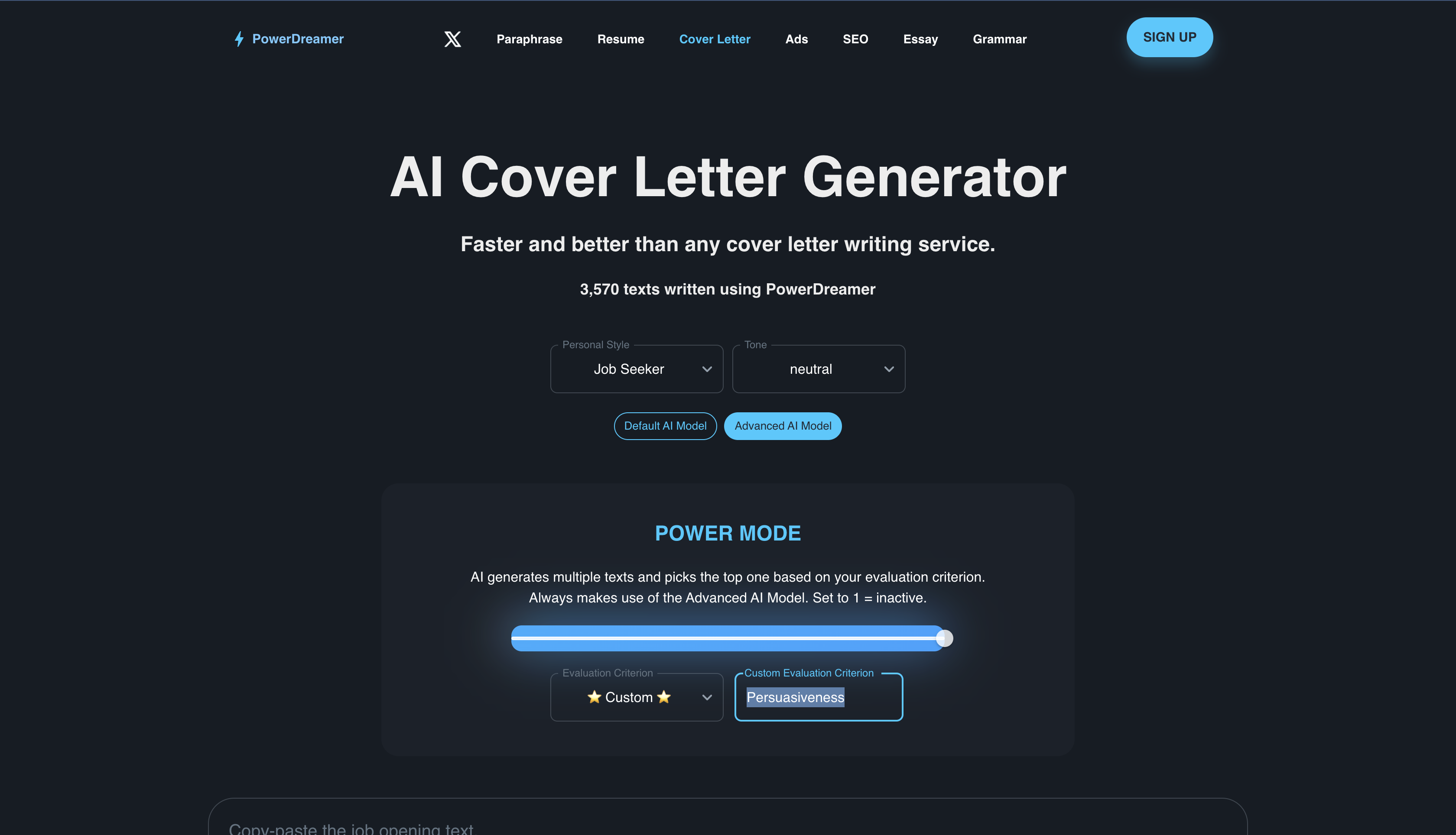PowerDreamer AI Cover Generator media 1
