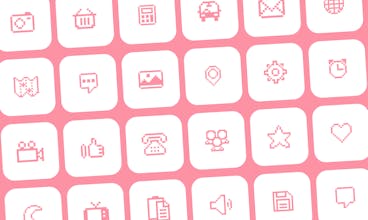 Pixel iOS 14 Theme gallery image