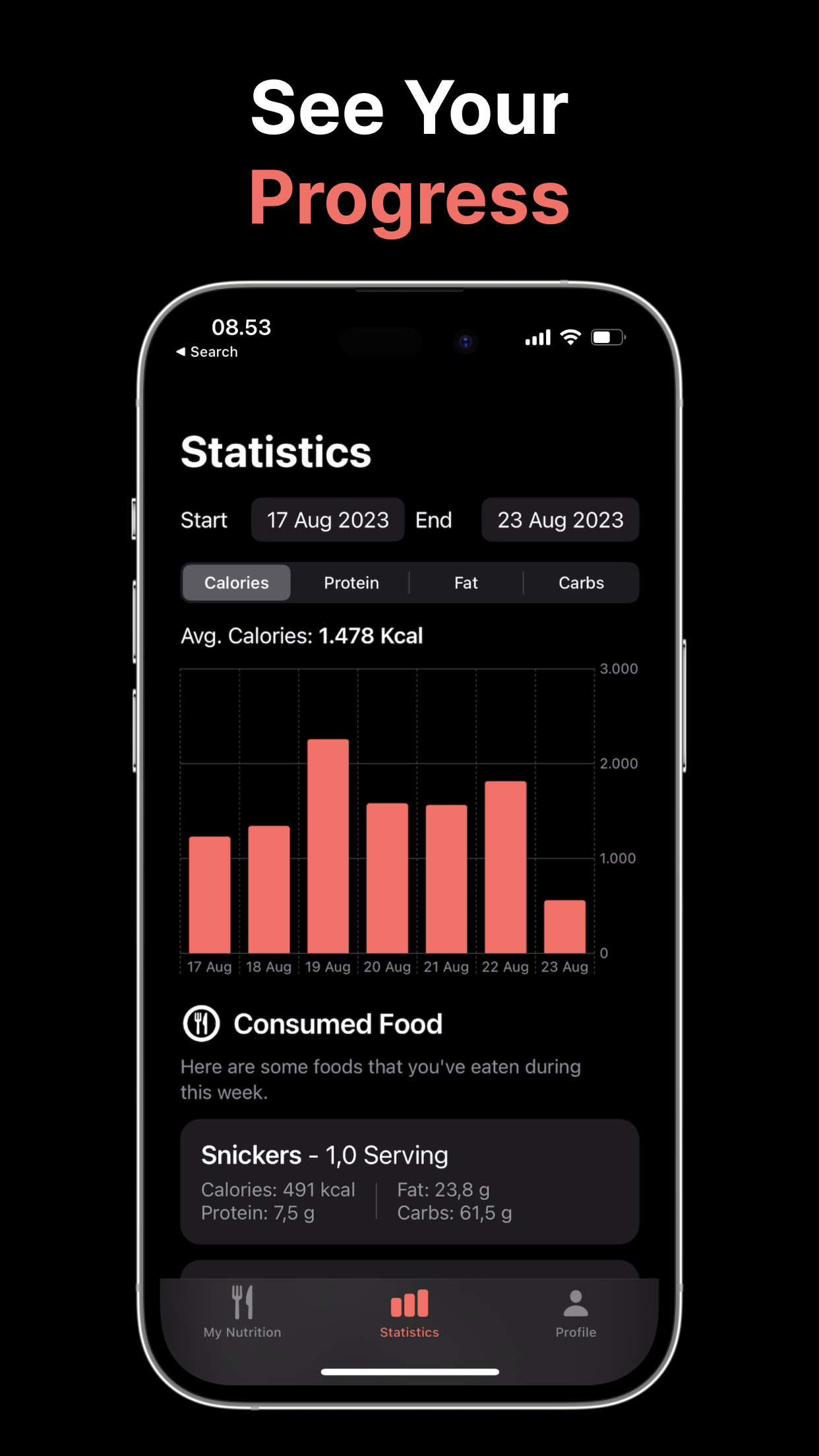 NutriCam: Calories in a snap gallery image