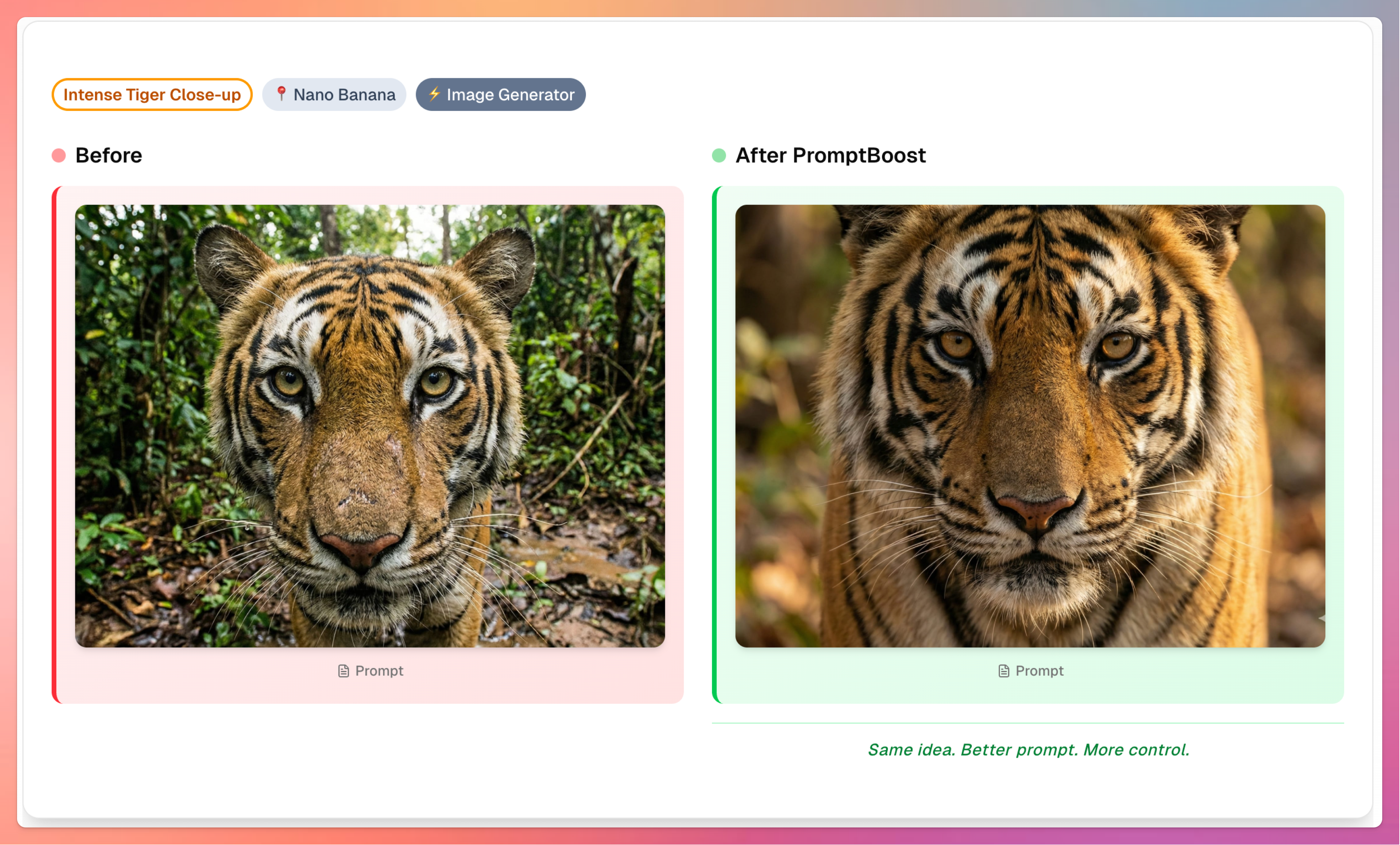 PromptBoost – Stop rewriting AI prompts gallery image