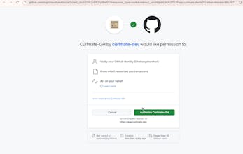 Curlmate — Persistent OAuth (Beta) gallery image
