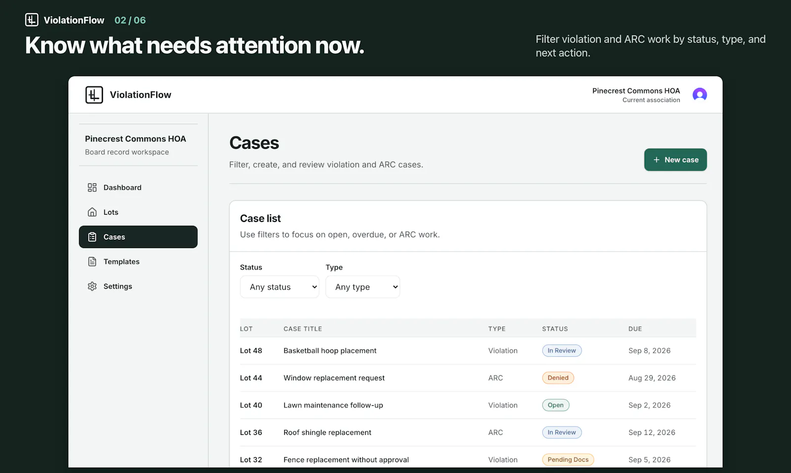 ViolationFlow screenshot 3
