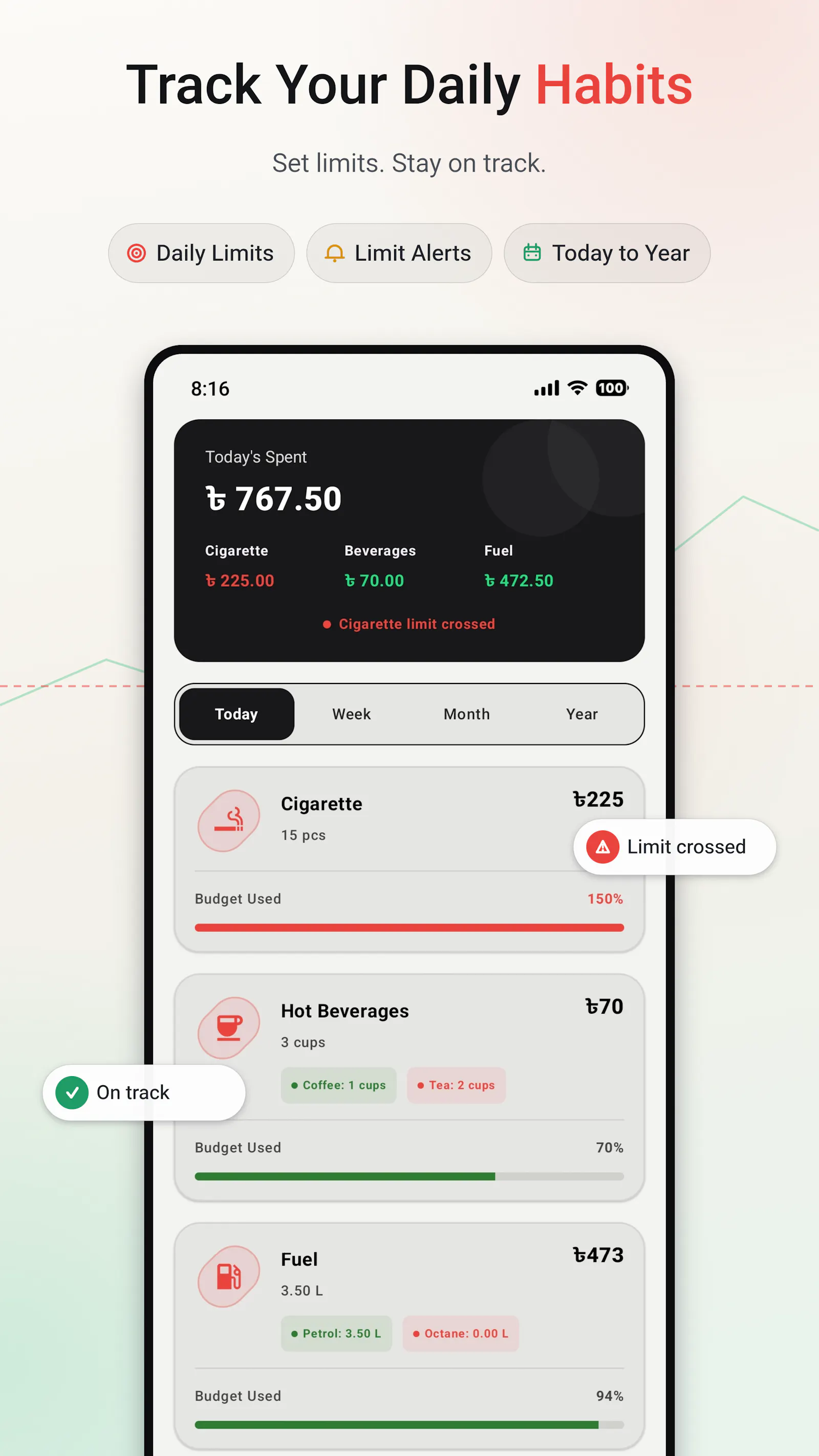 BeHisabi screenshot 2
