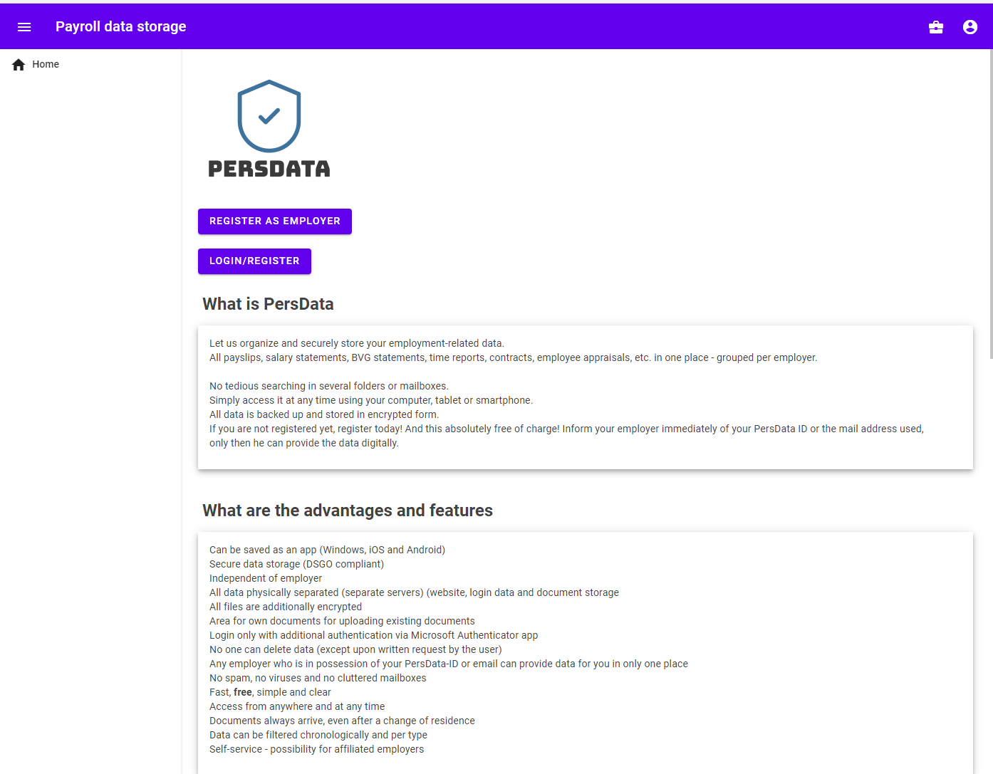 DMS de cloud privé pour salarydata media 2