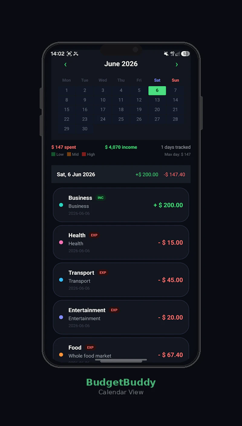 BudgetBuddy screenshot 4