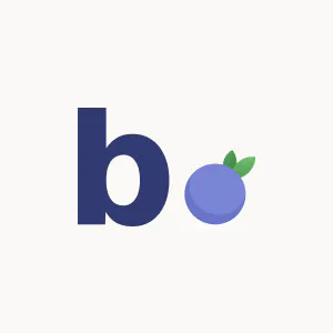 blueberry. 제품 배너