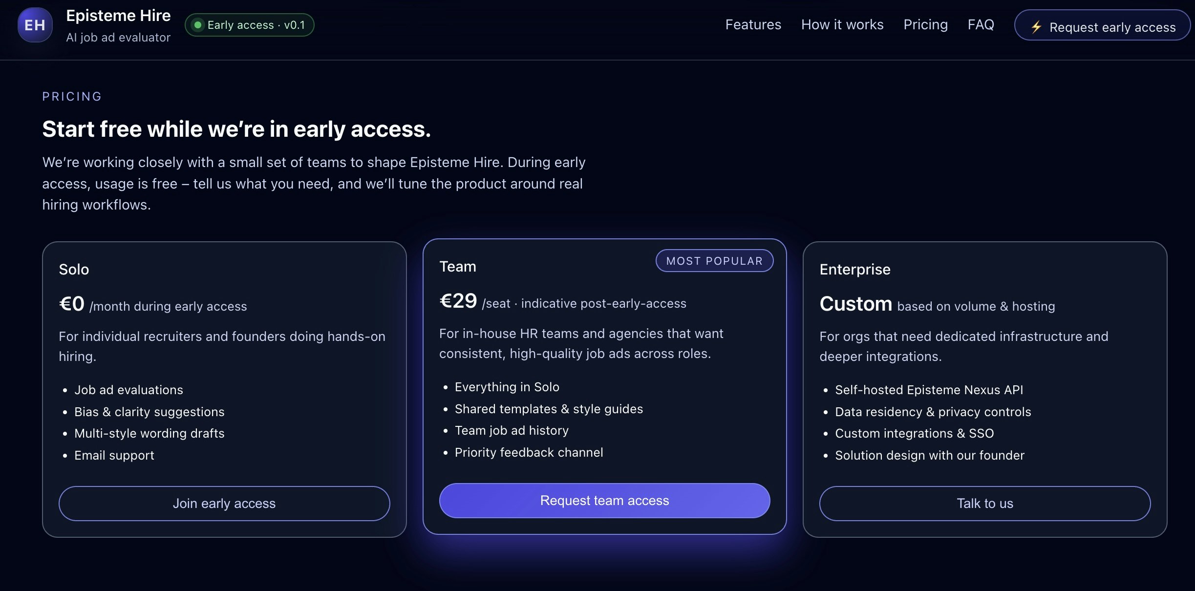 Episteme Hire - Screenshot 4 preview