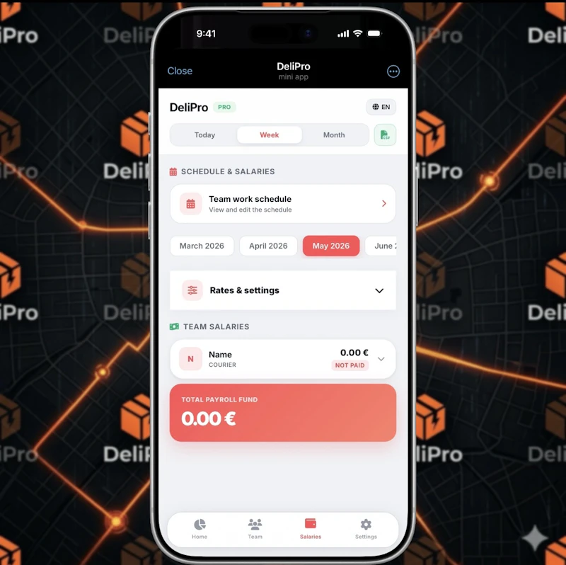 DelivePro screenshot 2