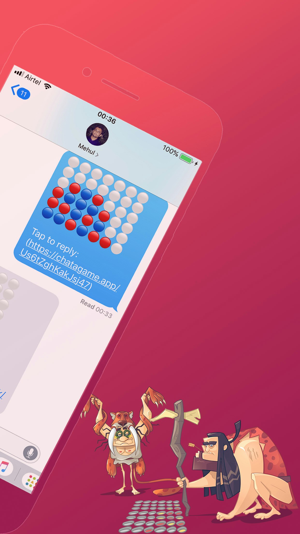 Chat A Game — Play Connect 4 in Tinder gallery image