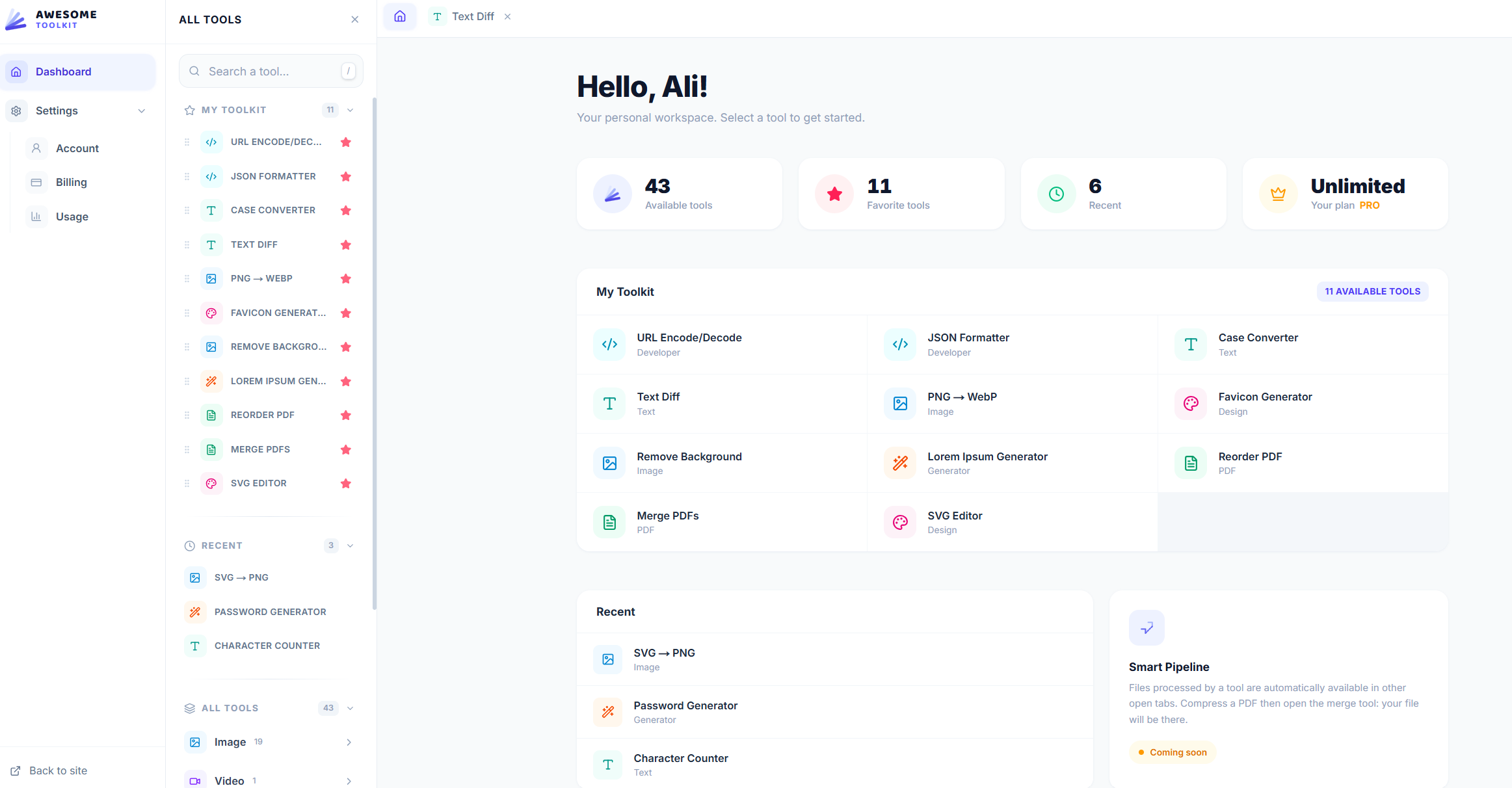 Awesome Toolkit gallery image
