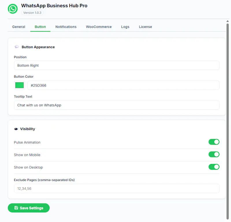 WooCommerce WhatsApp & Telegram Hub screenshot 5