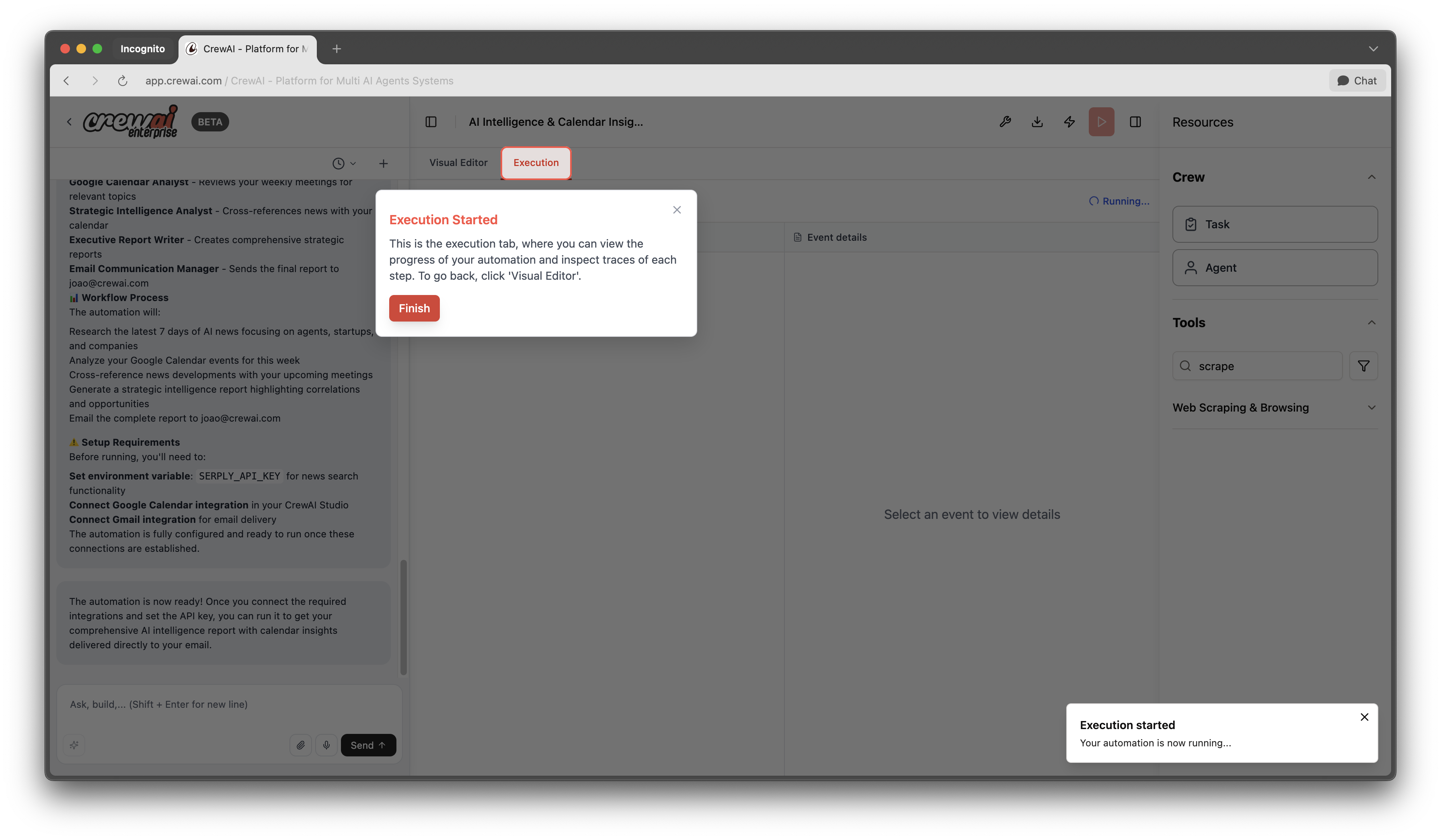 Média Crewai AMP - Plateforme de gestion des agents - Orchestrer les agents d'IA avec confiance, échelle et simplicité 4
