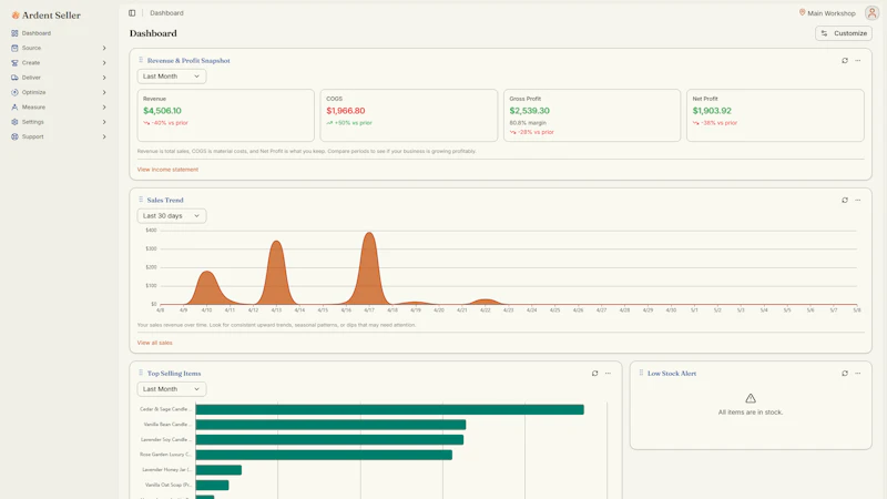 Ardent Seller screenshot 4