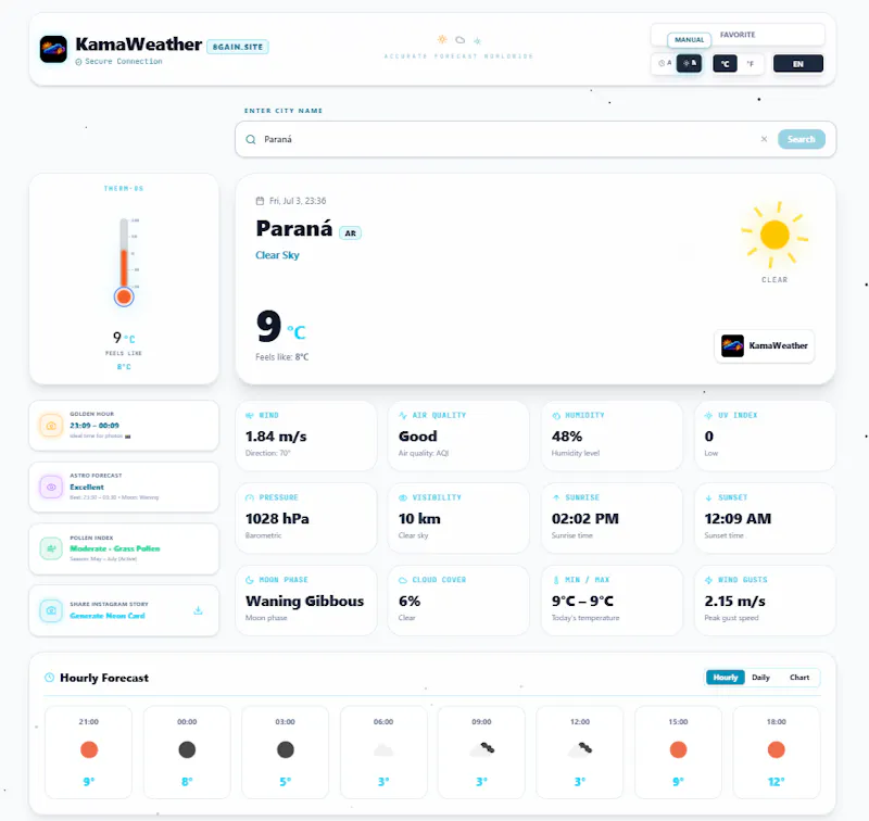 KamaWeather screenshot 5