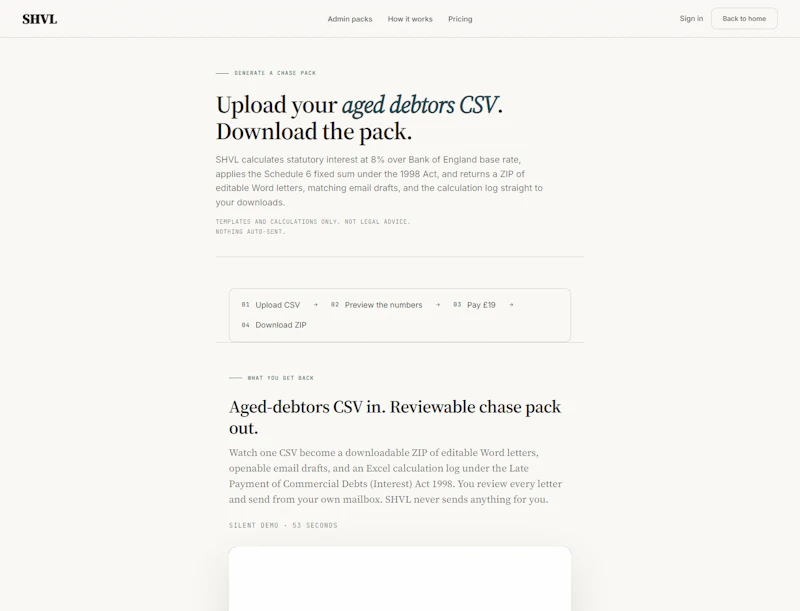 SHVL screenshot 4