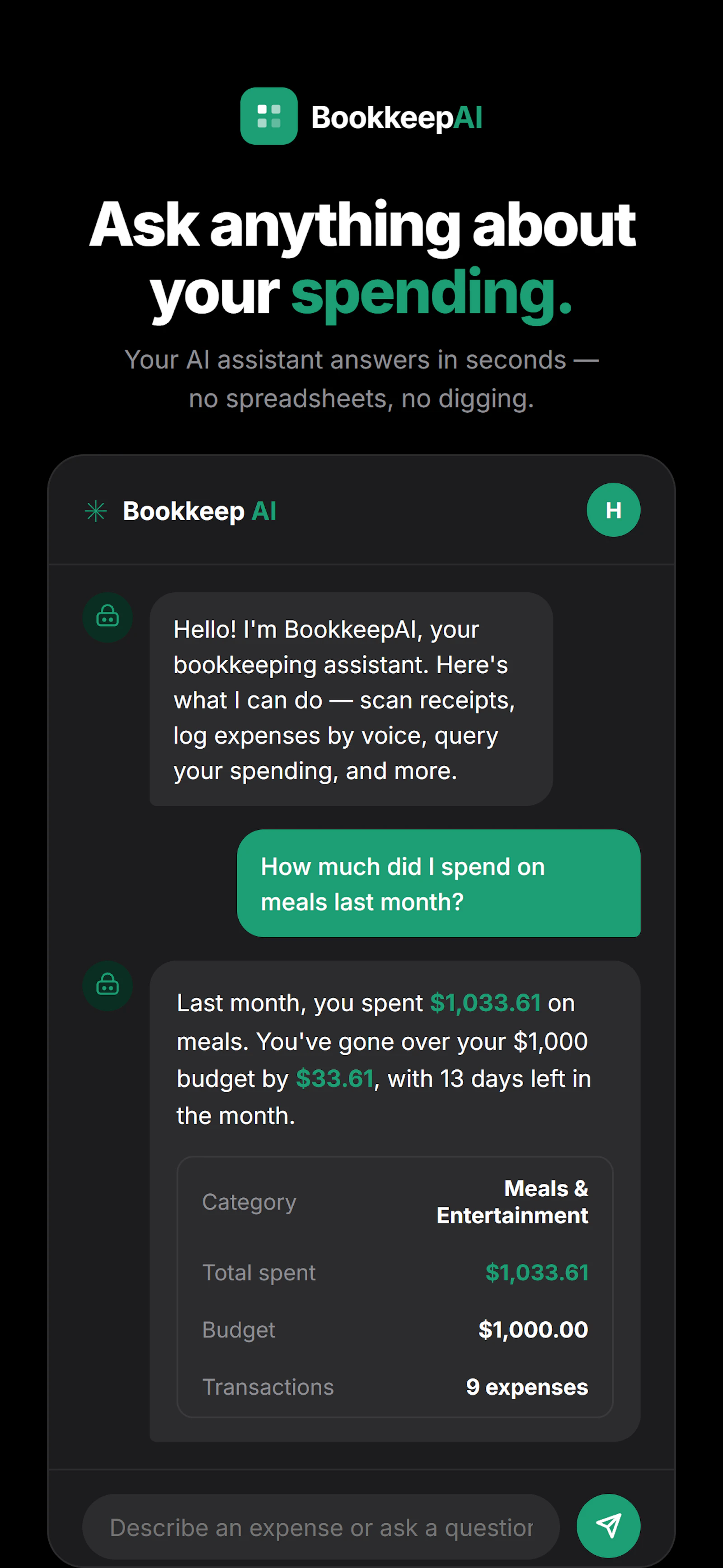 BookkeepAI screenshot 7