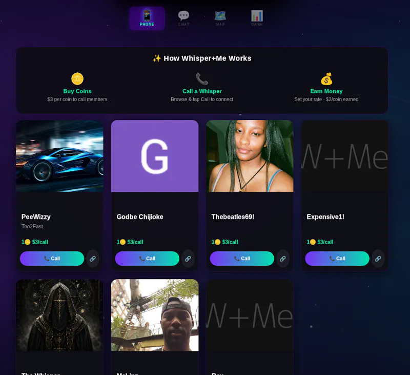 Whisper+Me screenshot 5