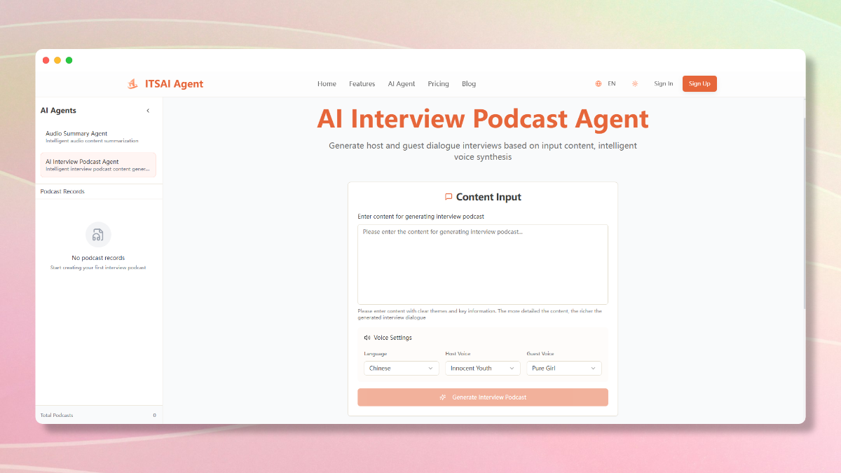 Média Agent itsai - Redéfinir l'expérience de création audio 2