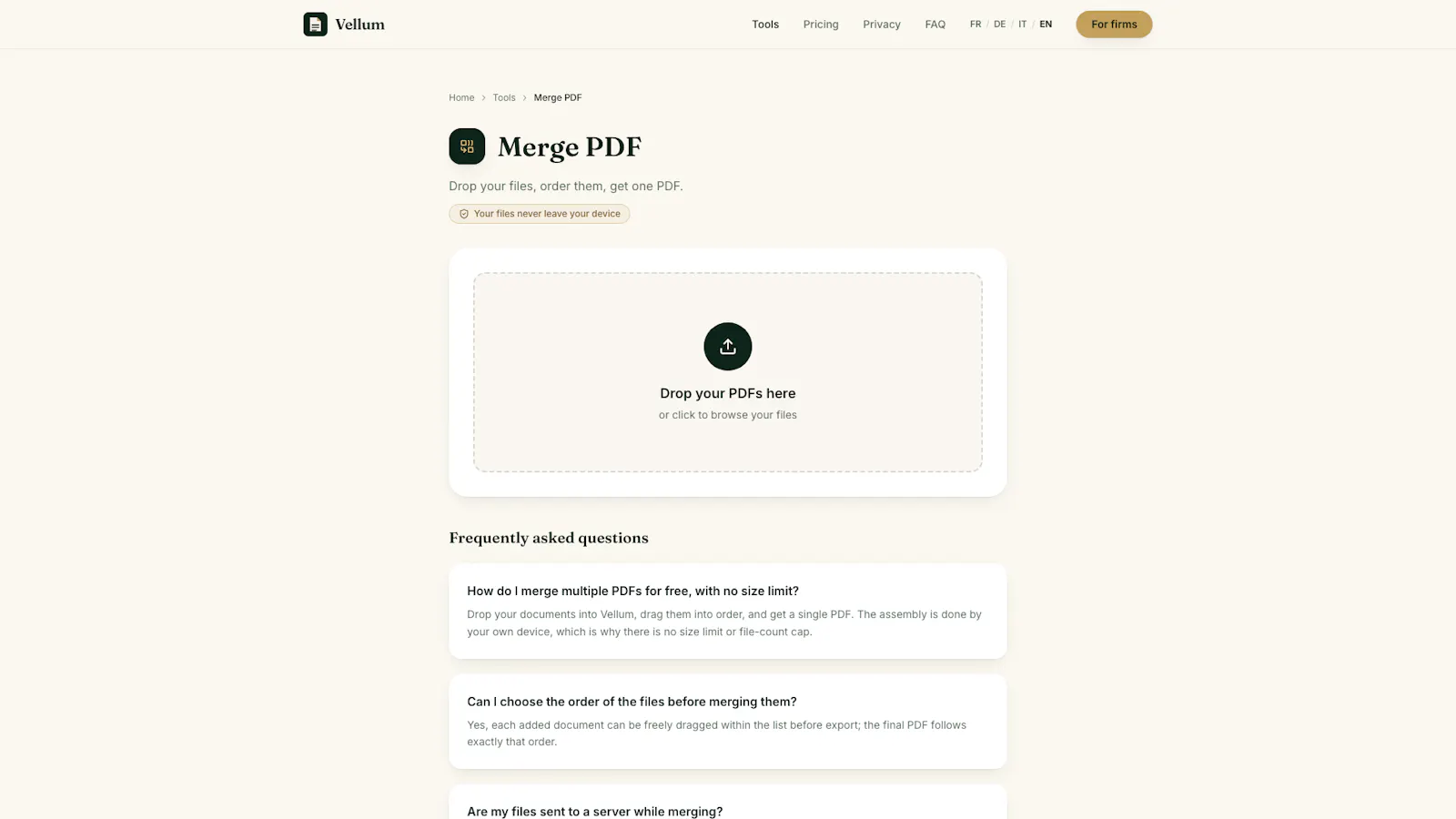 Vellum screenshot 3