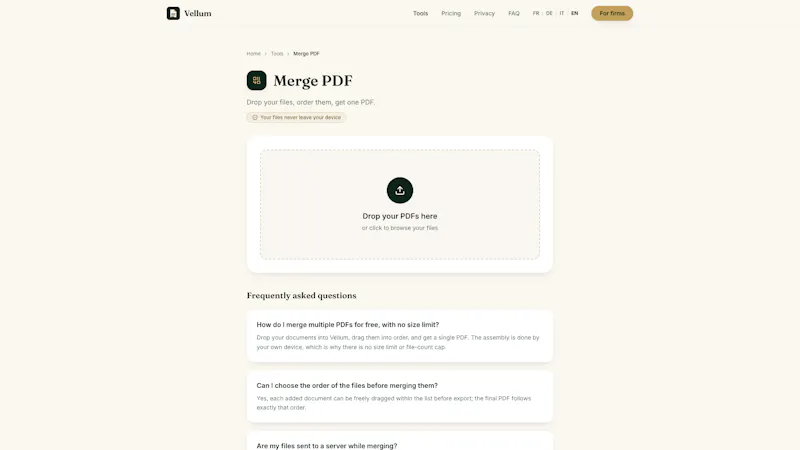 Vellum screenshot 3