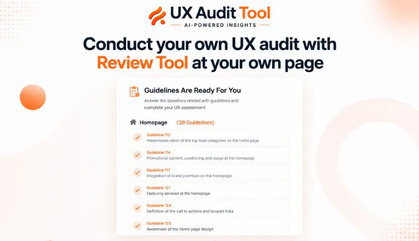 UXAuditTool gallery image