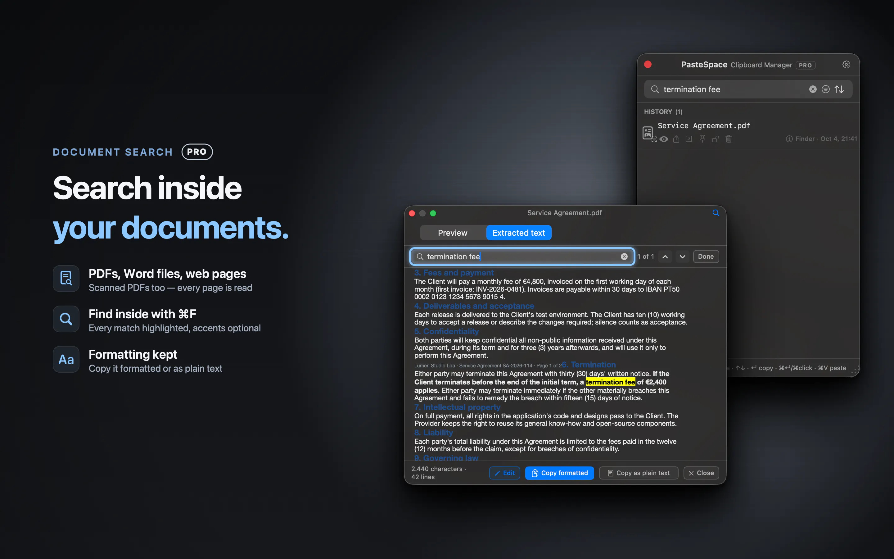 PasteSpace Clipboard Manager PRO 3.0 gallery image