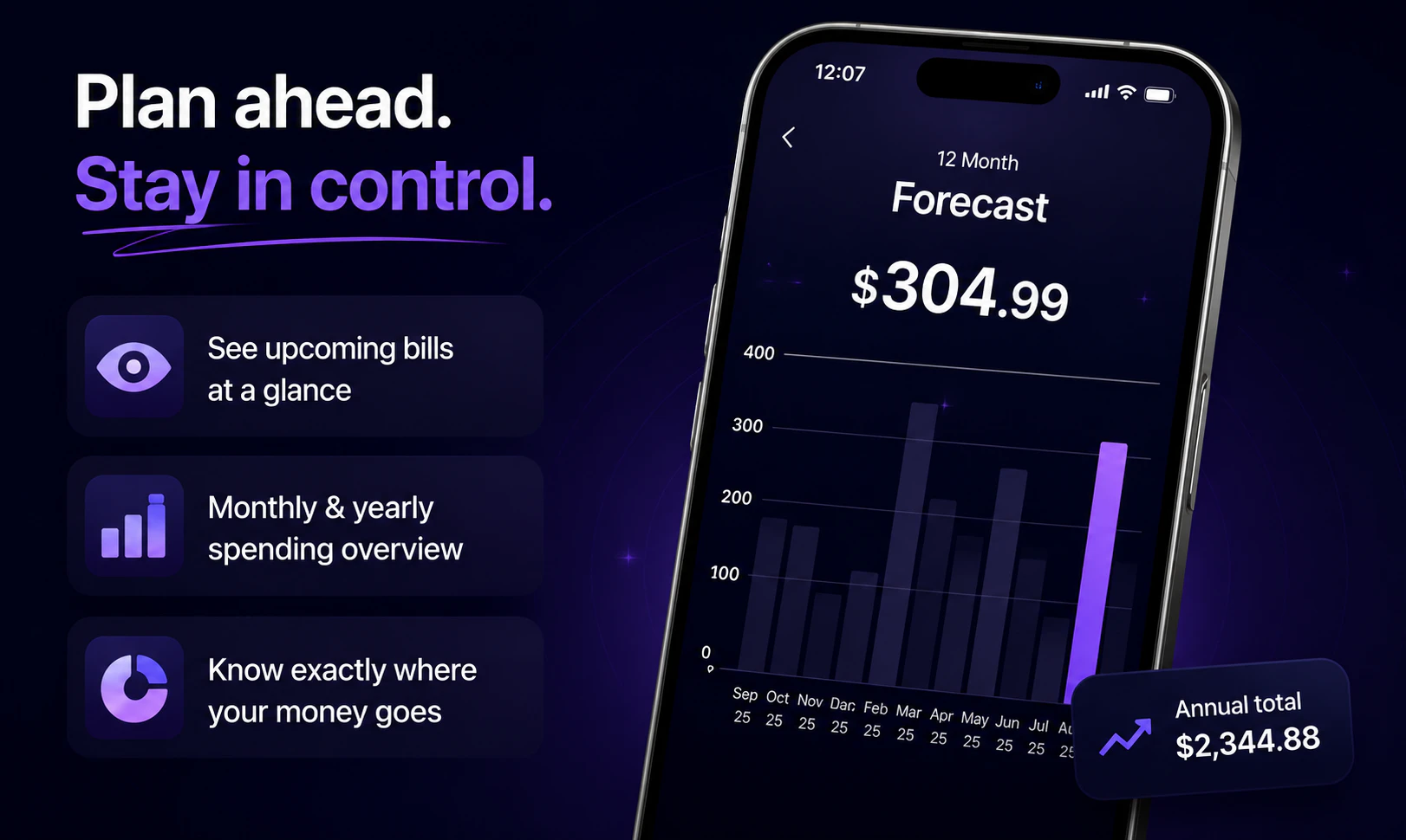 Nexpend - Subscription Tracker screenshot 5