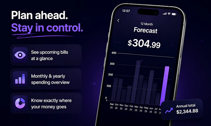 Nexpend - Subscription Tracker screenshot 5